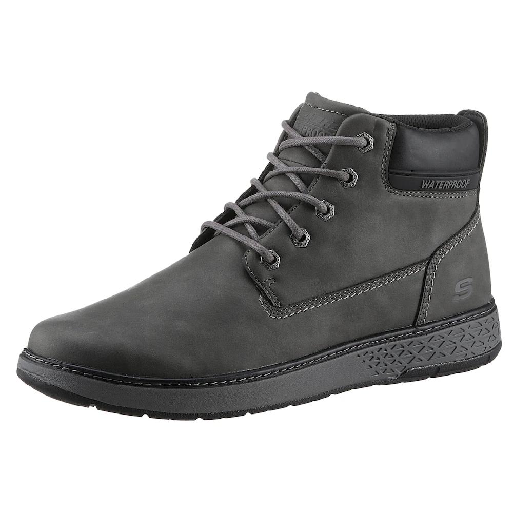 Skechers Schnürboots »GARLAN« Schnürstiefel Boots mit dämpfender Sohlentechnologie ▷ für