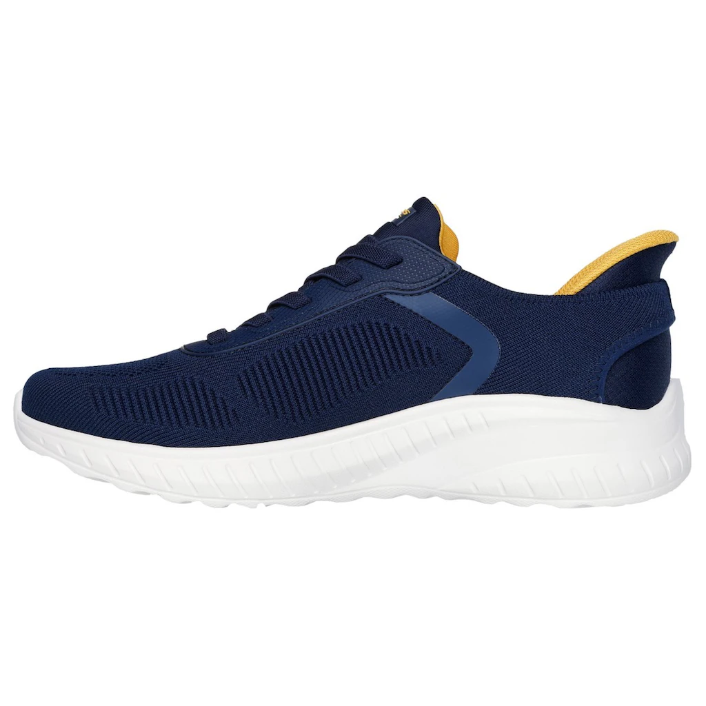 Skechers Slip-On Sneaker »BOBS SQUAD CHAOS-SOLID STEP« Schlupfschuh Slipper Sneaker Zum Schlupfen ▷ Für