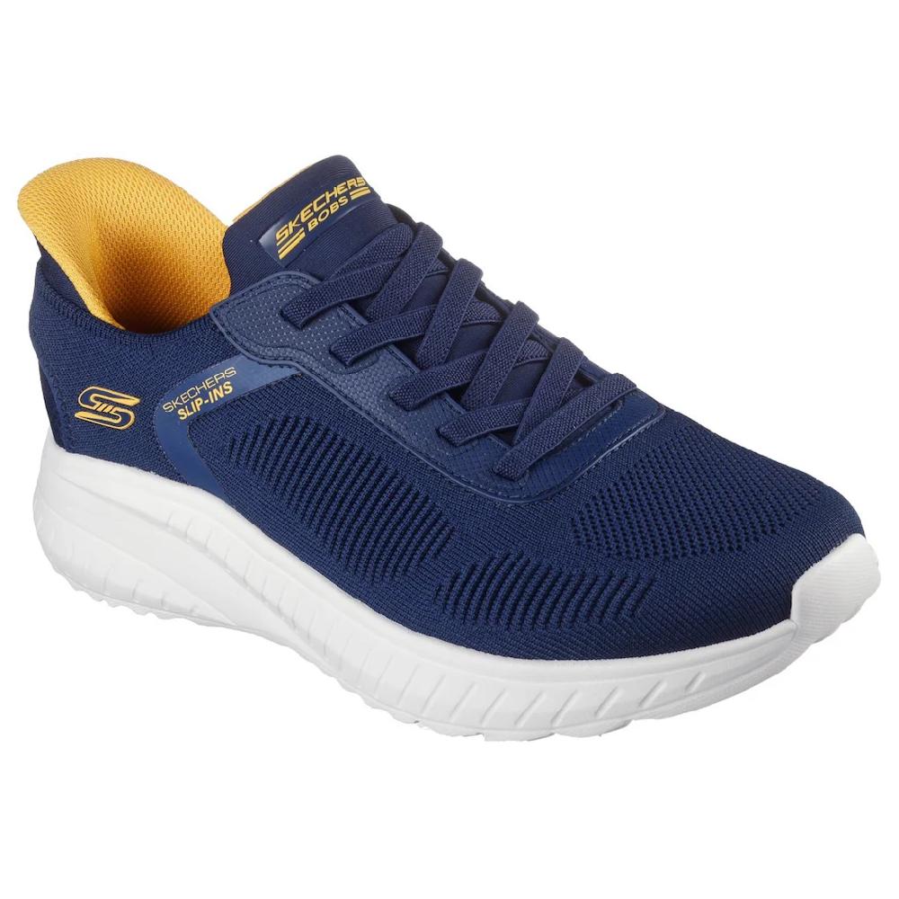 Skechers Slip-On Sneaker »BOBS SQUAD CHAOS-SOLID STEP« Schlupfschuh Slipper Sneaker zum Schlupfen ▷ für