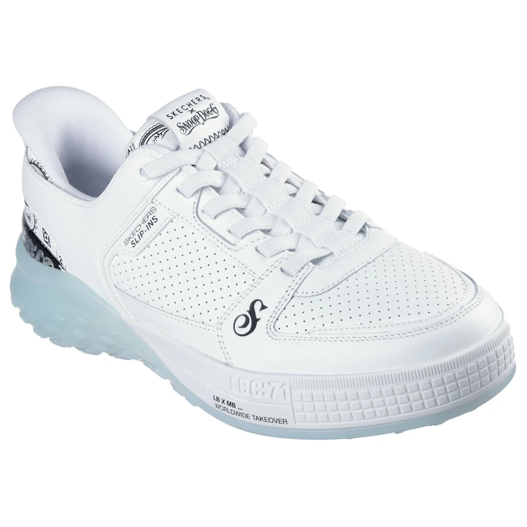 Skechers Slip-On Sneaker »SIZZLE-SNOOP SIZZLE SLIP-INS PAISLEY« Snoop Dogg Sneaker Sneaker zum Schlupfen