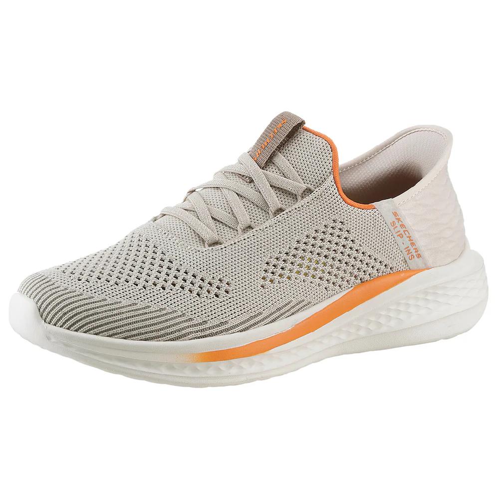 Skechers Slip-On Sneaker »SLADE-QUINTO« Slipper Freizeitschuh mit dezenten Kontrastbesatz kaufen