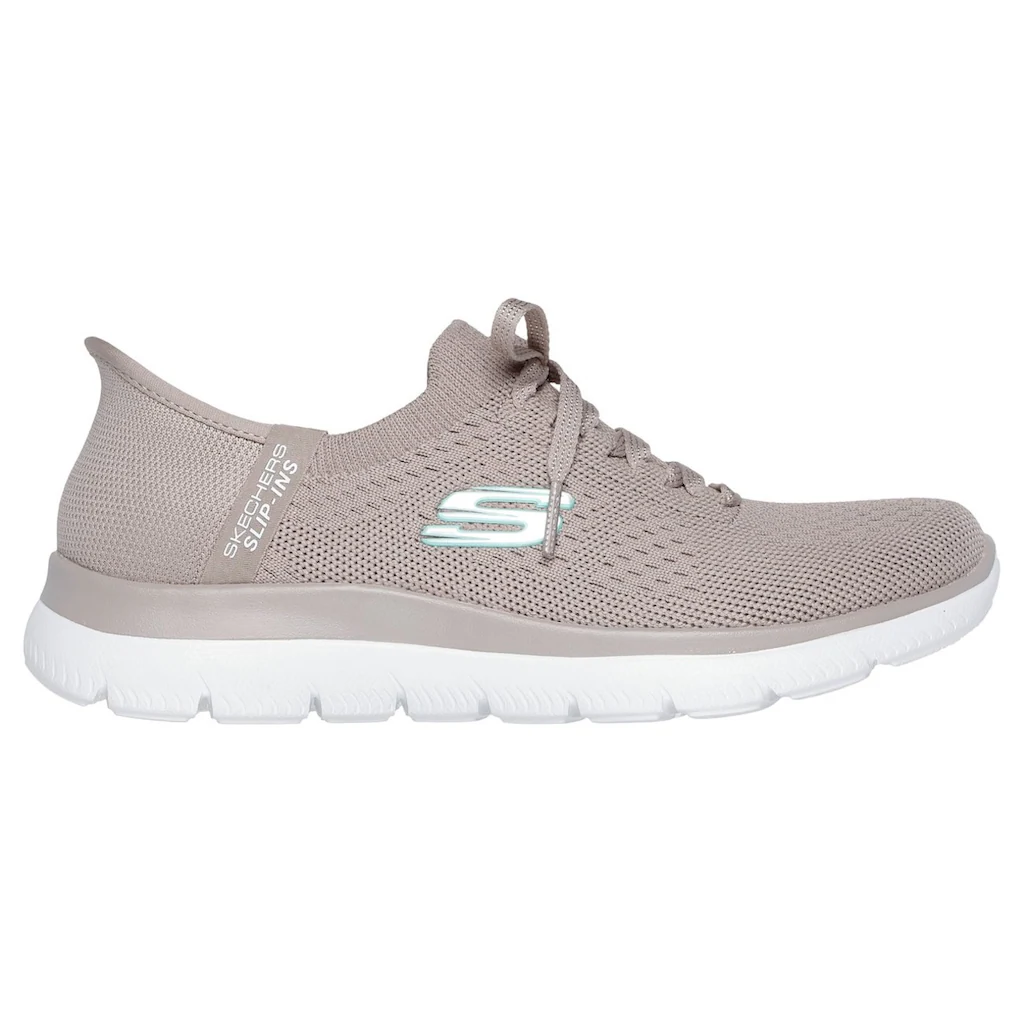 Skechers Slip-On Sneaker »SUMMITS-NEW DAILY« Slipper Freizeitschuh In Veganer Verarbeitung Kaufen