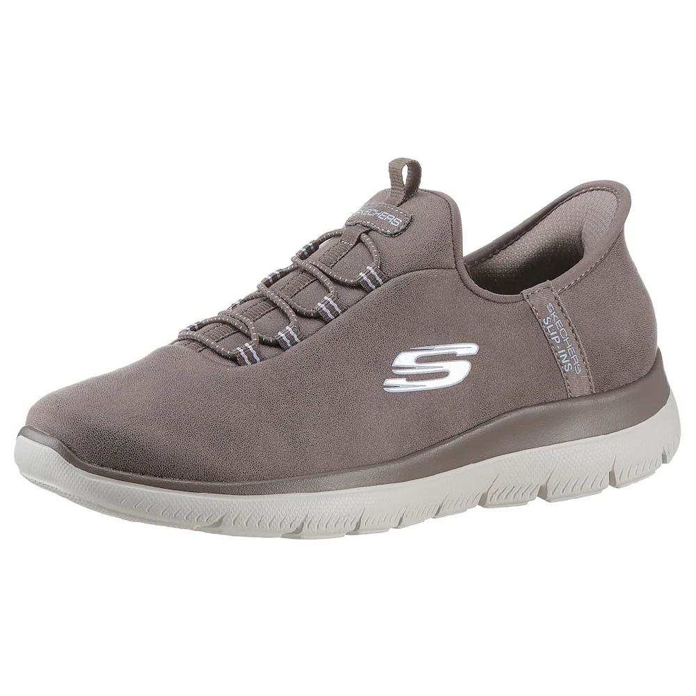 Skechers Slip-On Sneaker »SUMMITS« Slipper Freizeitschuh Halbschuh in veganer Verarbeitung kaufen