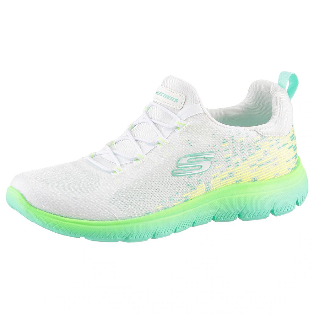 Skechers Slip-On Sneaker »SUMMITS« Trainingsschuh Sneaker Slipper Halbschuh mit Bungee-Verschluss kaufen