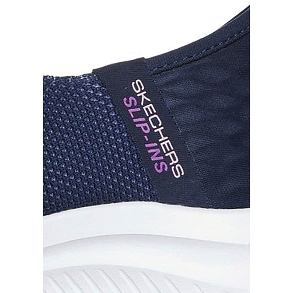 Skechers Slip-On Sneaker »ULTRA FLEX 3.0-BEAUTY BLEND« Slipper Freizeitschuh Mit Bequemer Air-Cooled Memory Foam