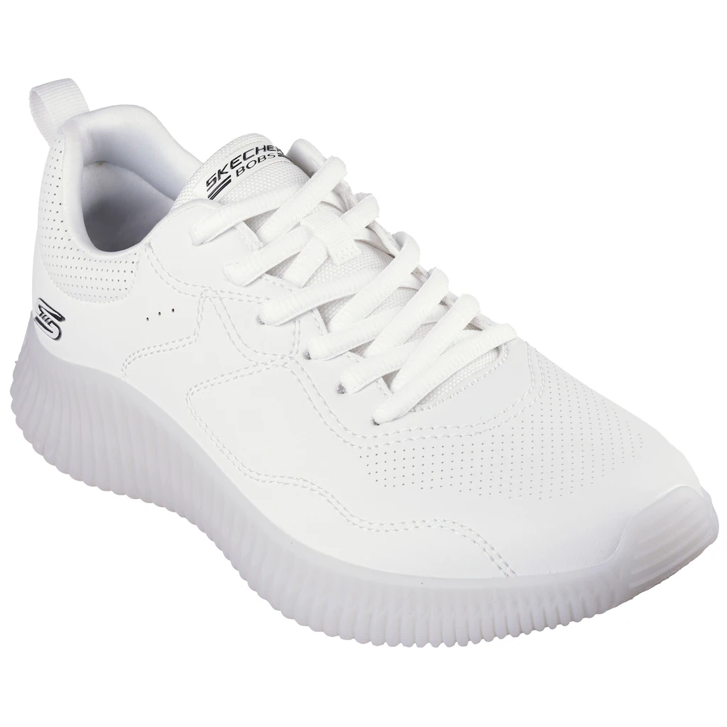 Skechers Sneaker »BOBS GEO-HOW DEBONAIR« Freizeitschuh Halbschuh Schnürschuh im monochrome Look online kaufen