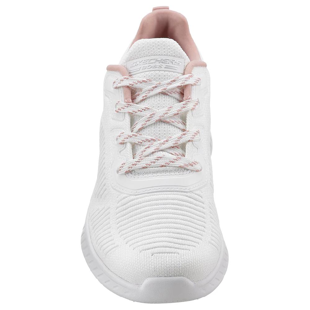 Skechers Sneaker »BOBS SQUAD CHAOS AIR« Mit Gepolstertem Schaftrand Freizeitschuh Halbschuh Schnürschuh Online Kaufen