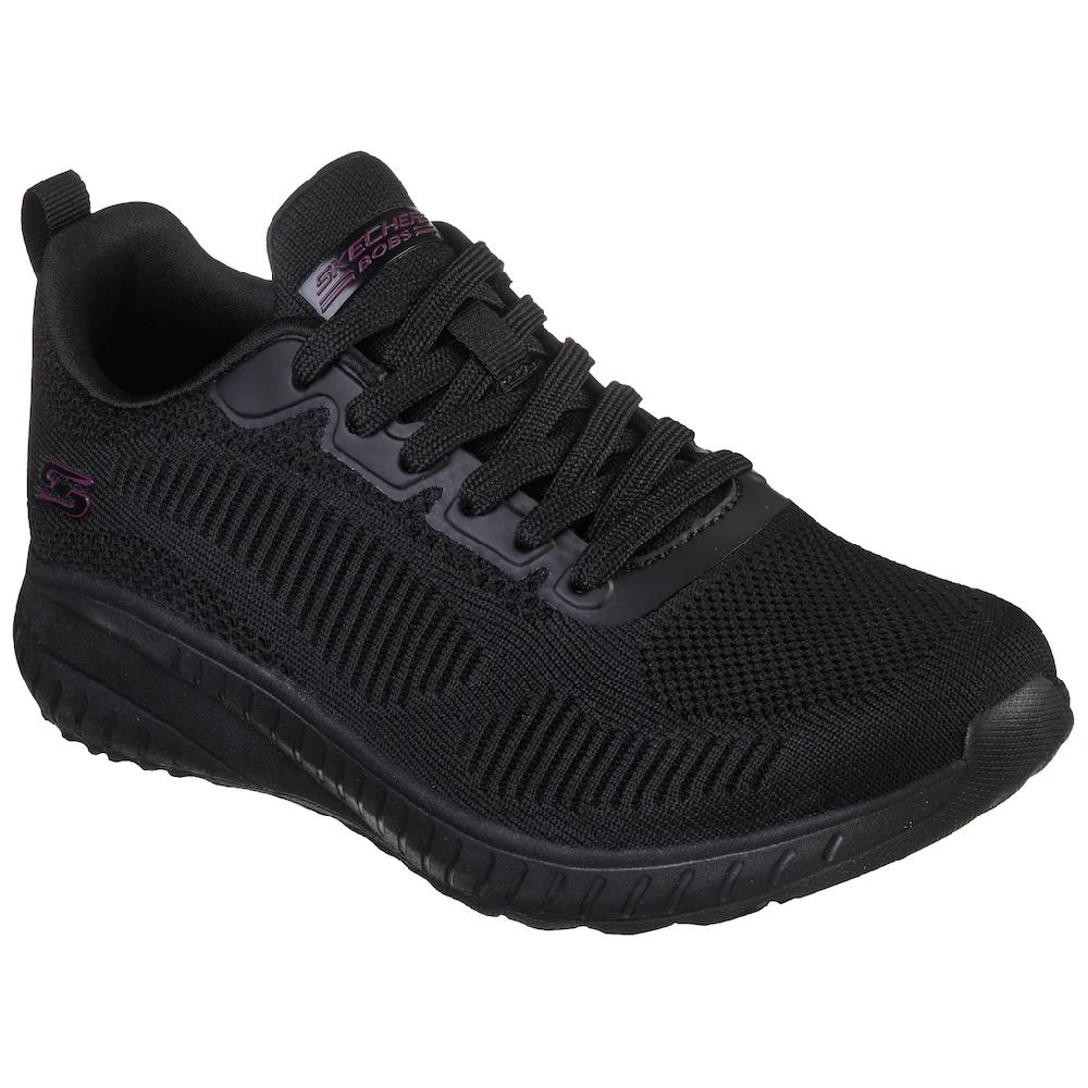 Skechers Sneaker »BOBS SQUAD CHAOS - FACE OFF« Freizeitschuh Halbschuh Schnürschuh Maschinenwäsche G-Weite