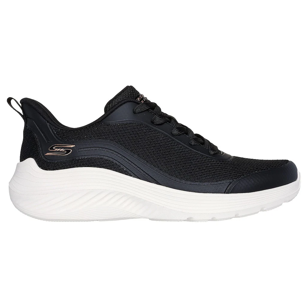 Skechers Sneaker »BOBS SQUAD WAVES-STILL WADING« Trainingsschuh Freizeitschuh Mit Strech-Schnürsenkeln Zum Schlupfen Online Bestellen