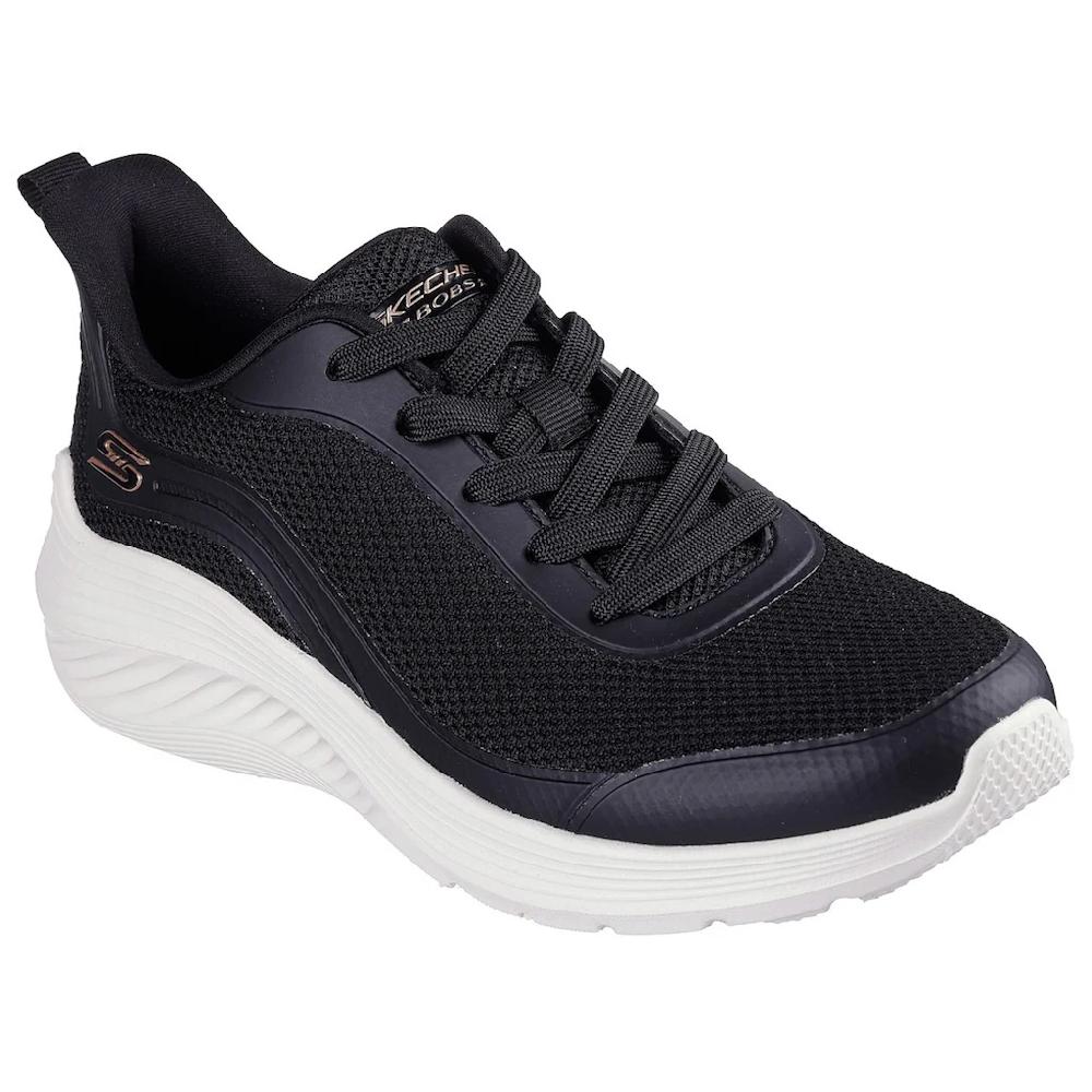 Skechers Sneaker »BOBS SQUAD WAVES-STILL WADING« Trainingsschuh Freizeitschuh mit Strech-Schnürsenkeln zum Schlupfen online bestellen