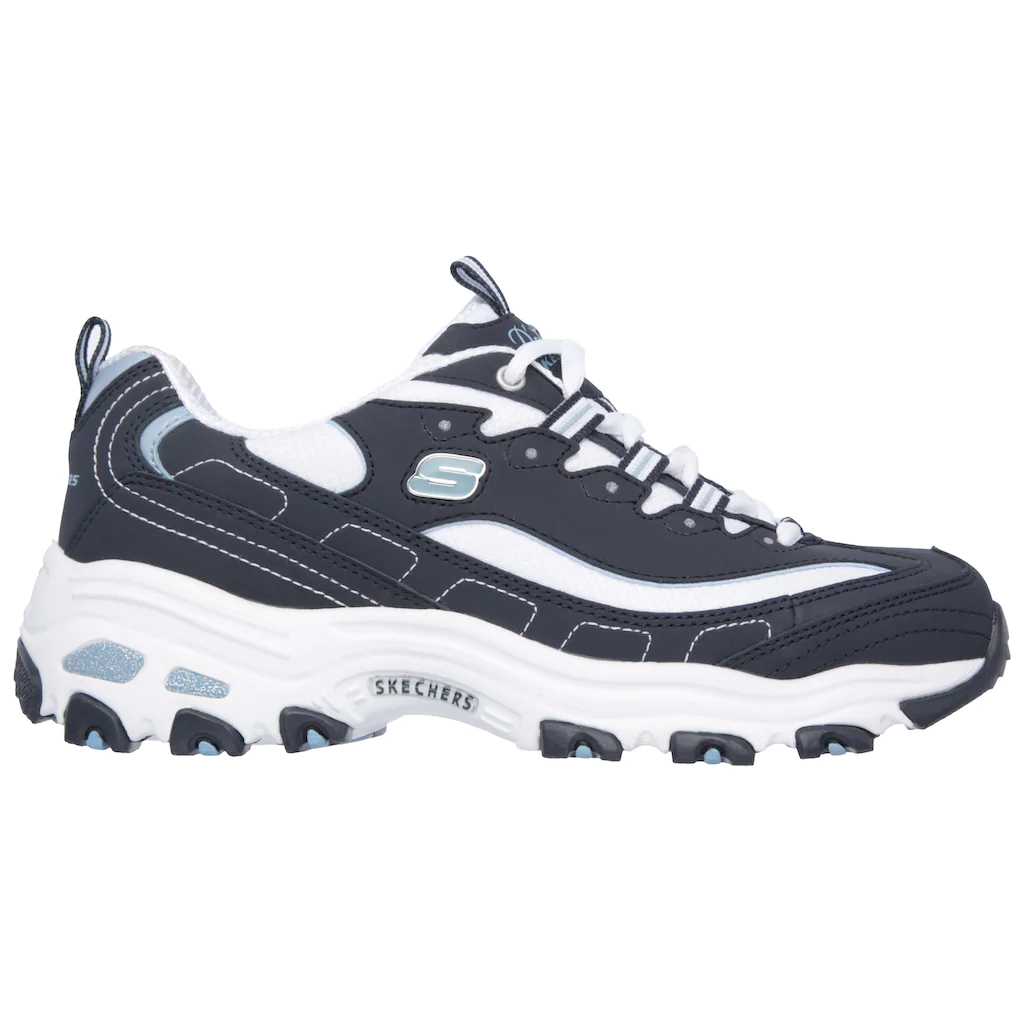 Skechers Sneaker »D´Lites - Biggest Fan« Freizeitschuh Halbschuh Schnürschuh Im Trendigen Chunky-Style