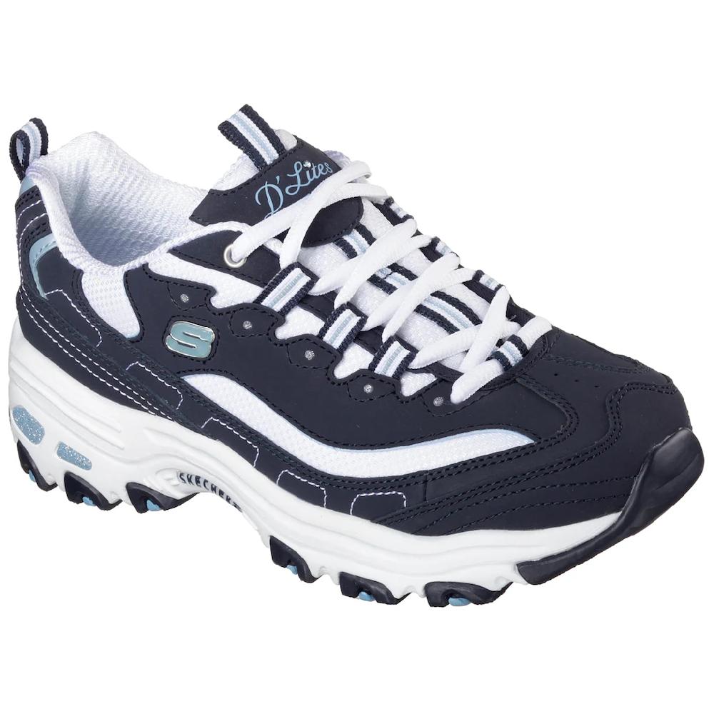 Skechers Sneaker »D´Lites - Biggest Fan« Freizeitschuh Halbschuh Schnürschuh im trendigen Chunky-Style
