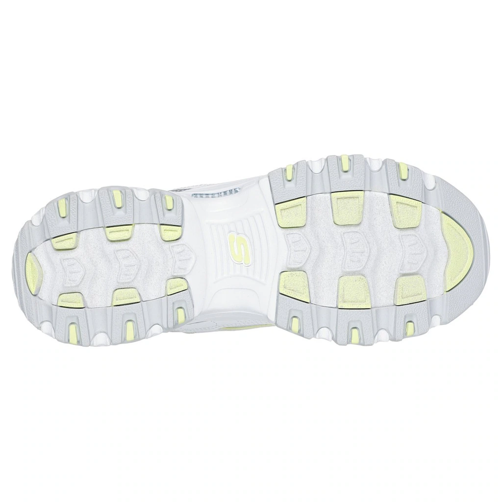 Skechers Sneaker »D'LITES-CHROMATIC« Plateausneaker Schnürschuh Mit Metallic Einsätzen Bestellen