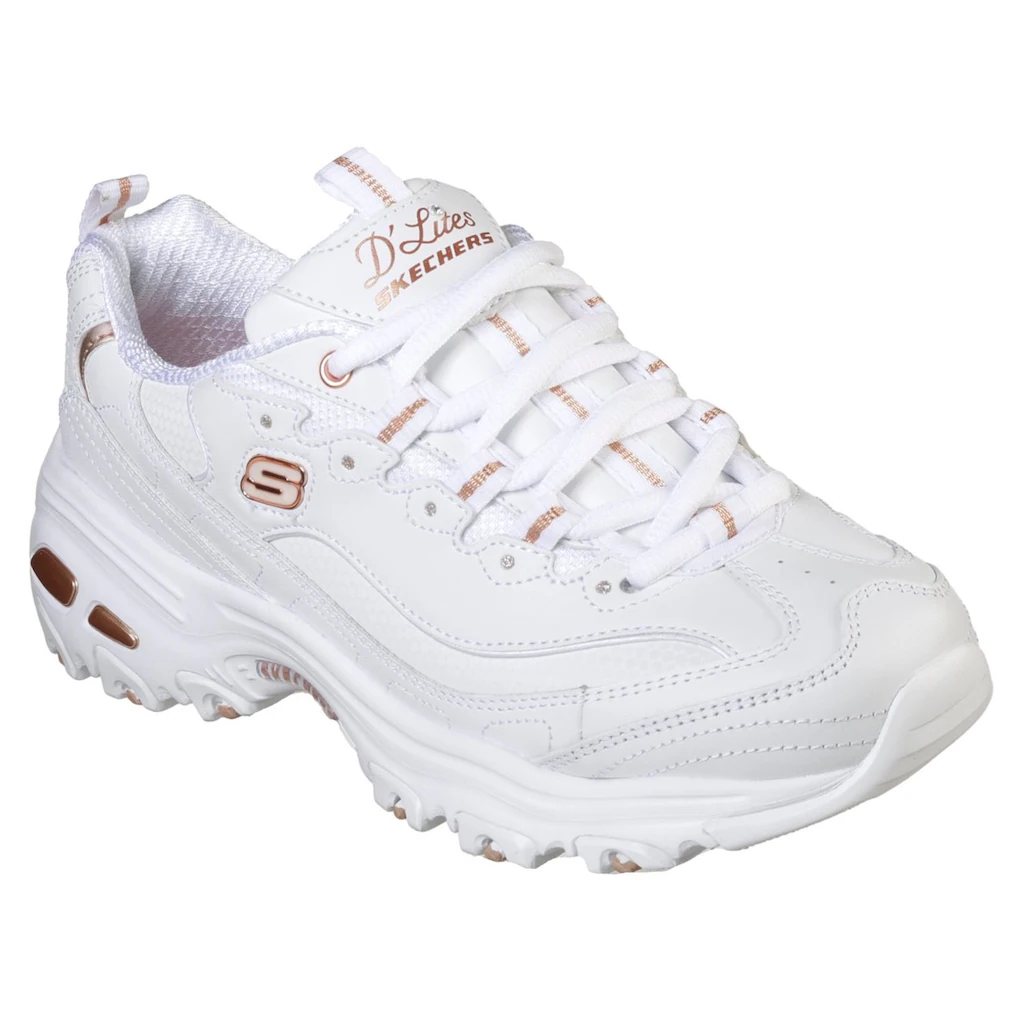 Skechers Sneaker »D´Lites-Fresh Start« Freizeitschuh Halbschuh Schnürschuh mit Bio-Dri-Ausstattung online bestellen