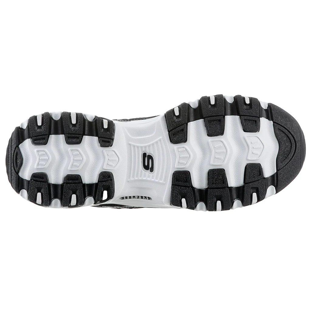 Skechers Sneaker »D'LITES« Mit Schönen Metallic-Details Freizeitschuh Halbschuh Schnürschuh ▷ Für