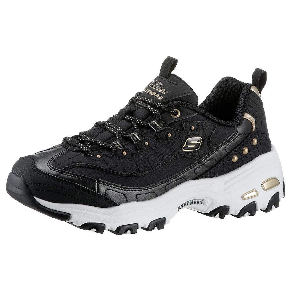 Skechers Sneaker »D'LITES« mit schönen Metallic-Details Freizeitschuh Halbschuh Schnürschuh ▷ für