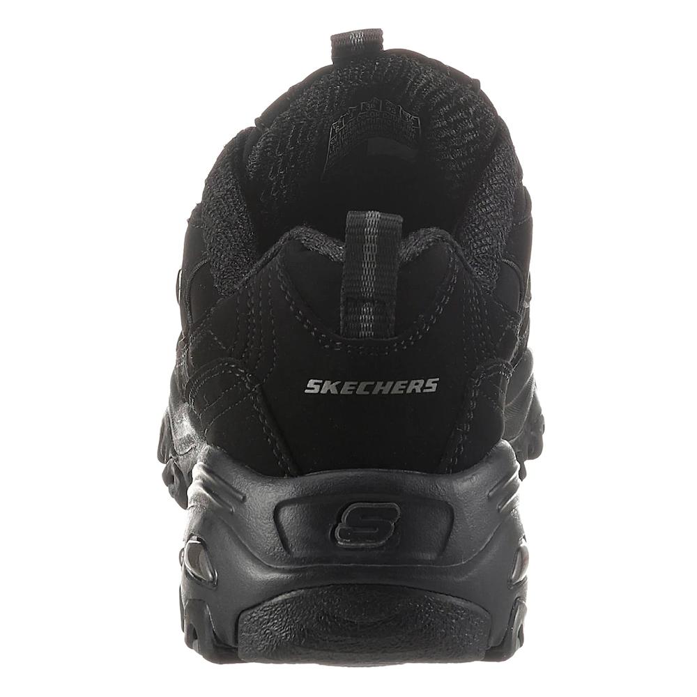 Skechers Sneaker »D'LITES PLAY ON« Freizeitschuh Halbschuh Schnürschuh Mit Air Cooled Memory Foam