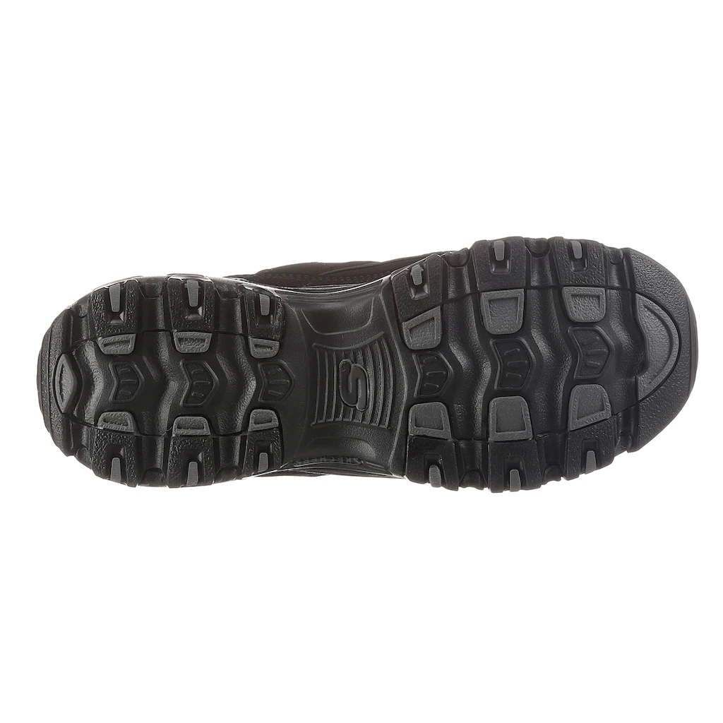 Skechers Sneaker »D'LITES PLAY ON« Freizeitschuh Halbschuh Schnürschuh Mit Air Cooled Memory Foam