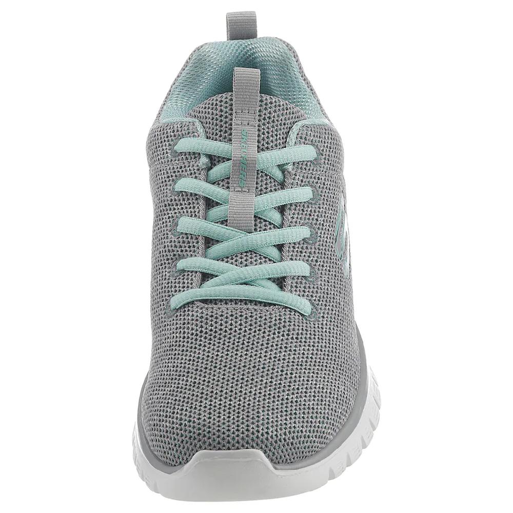 Skechers Sneaker »Graceful - Twisted Fortune« Freizeitschuh Halbschuh Schnürschuh Mit Memory Foam