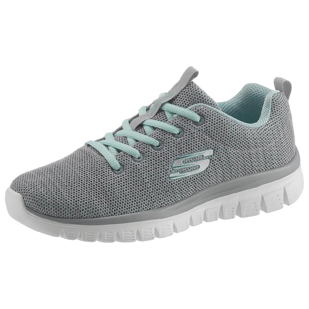 Skechers Sneaker »Graceful - Twisted Fortune« Freizeitschuh Halbschuh Schnürschuh mit Memory Foam
