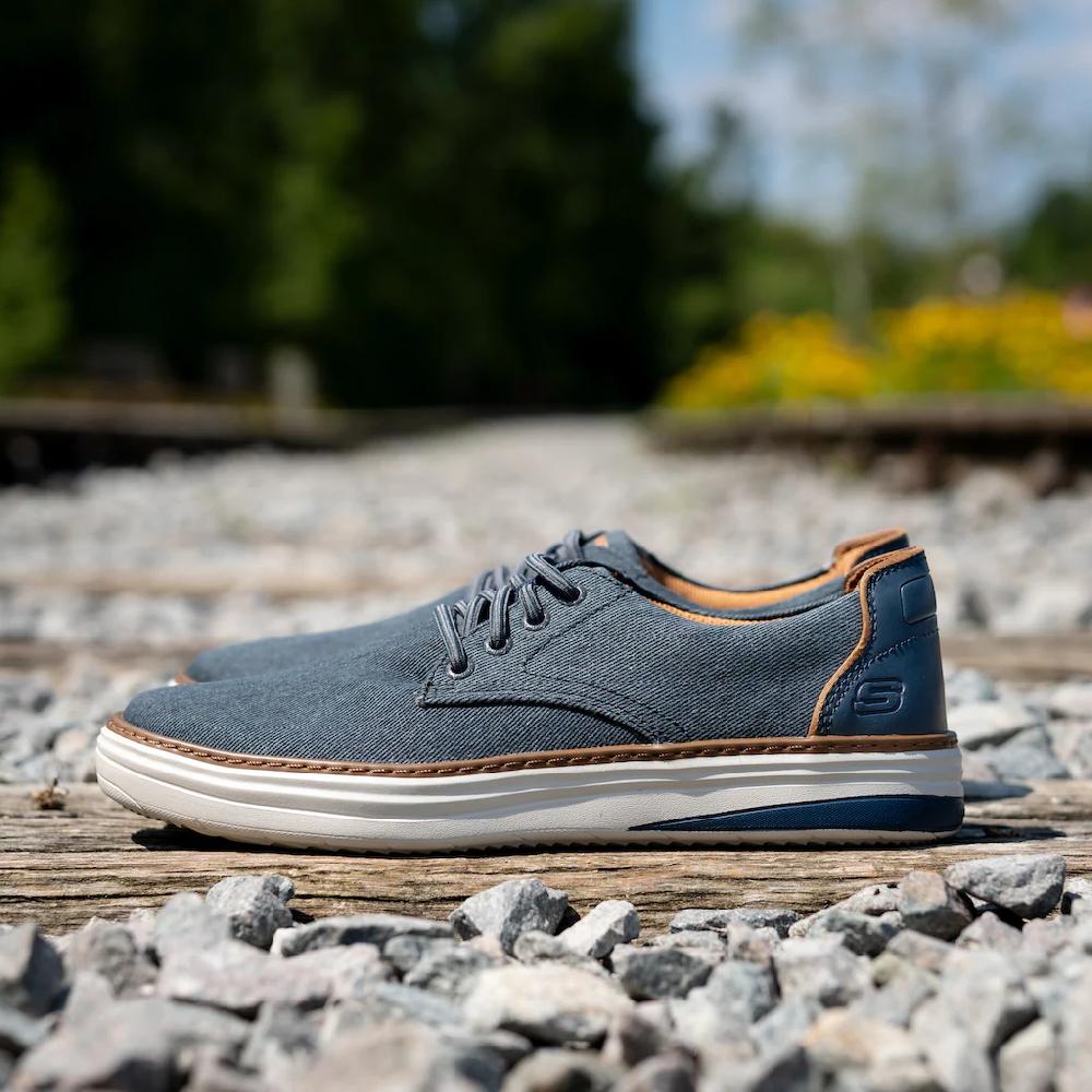 Skechers Sneaker »HYLAND-RATNER« Sommerschuh Schnürschuh In Veganer Verarbeitung Online Bestellen