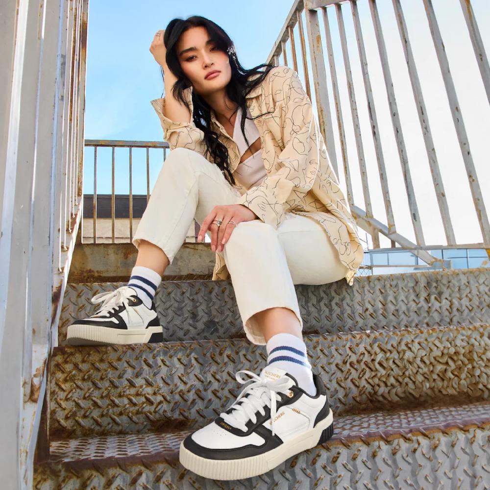 Skechers Sneaker »JADE-BEST IN CLASS« Retrosneaker Schnürschuh Classic Sneaker Mit Memory Foam