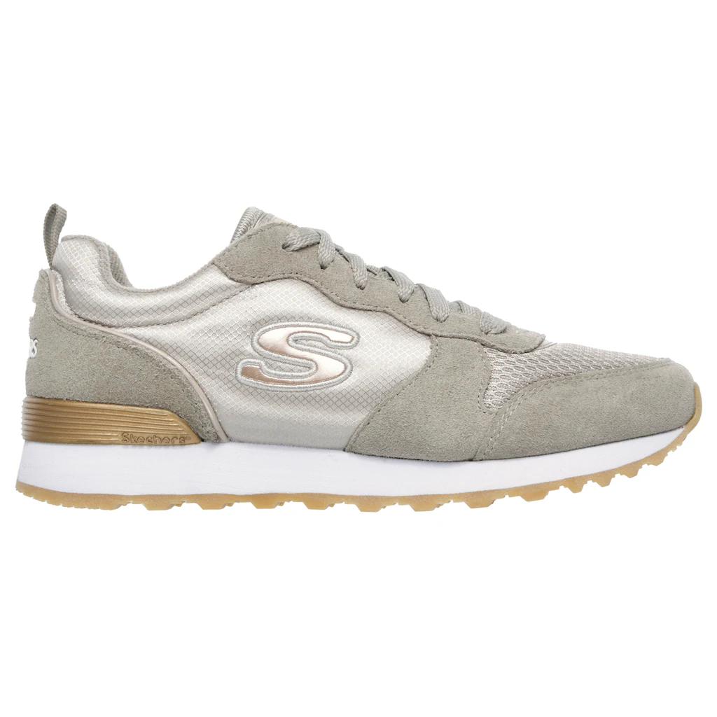 Skechers Sneaker »OG 85 - GOLDN GURL« Schnürschuh Original-Retro-Jogginschuh Mit Air-Cooled Memory Foam® ▷ Für