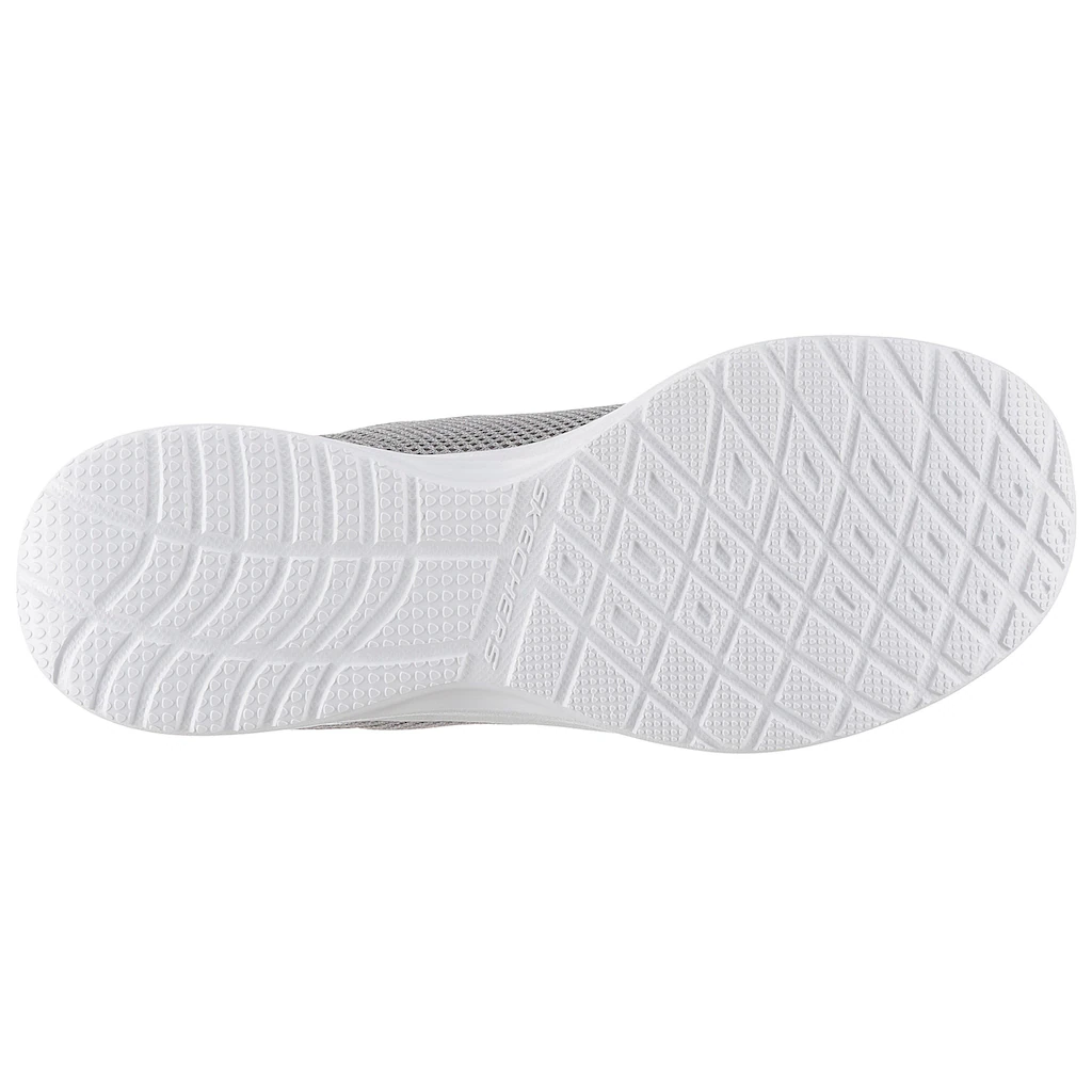 Skechers Sneaker »Skech-Air Dynamight - Fast Brake« Metallic-Element An Der Ferse Freizeitschuh Halbschuh Schnürschuh Online Bestellen