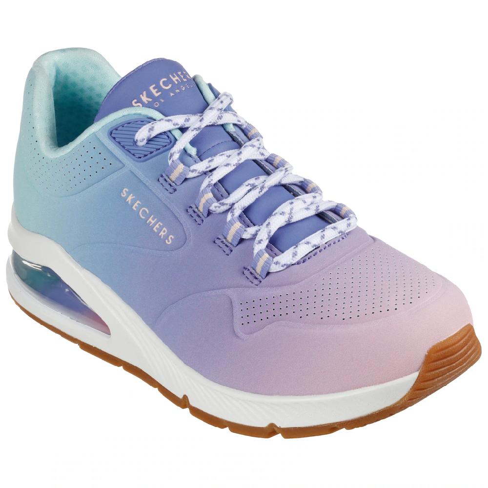 Skechers Sneaker »UNO 2 OMBRE AWAY« in leuchtender Farbkombi Freizeitschuh Halbschuh Schnürschuh online kaufen