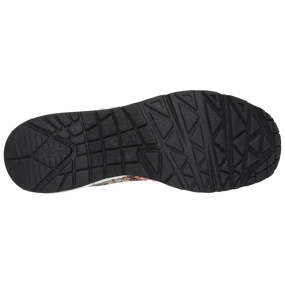 Skechers Sneaker »UNO - COLOR DOODLE« Keilsneaker Schnürschuh Retro Sneaker Mit Einzigartigem Print Online Bestellen
