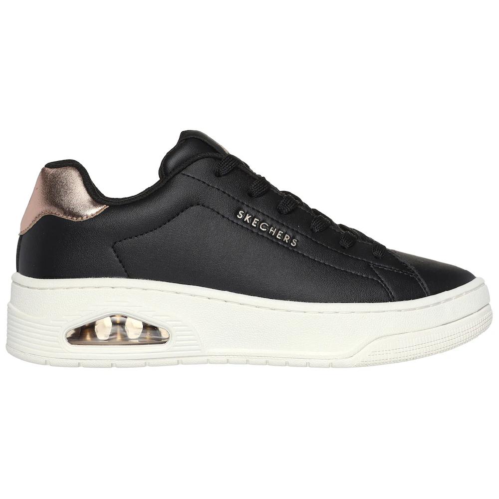 Skechers Sneaker »UNO COURT« Mit Metallic-Applikation Freizeitschuh Halbschuh Schnürschuh Kaufen