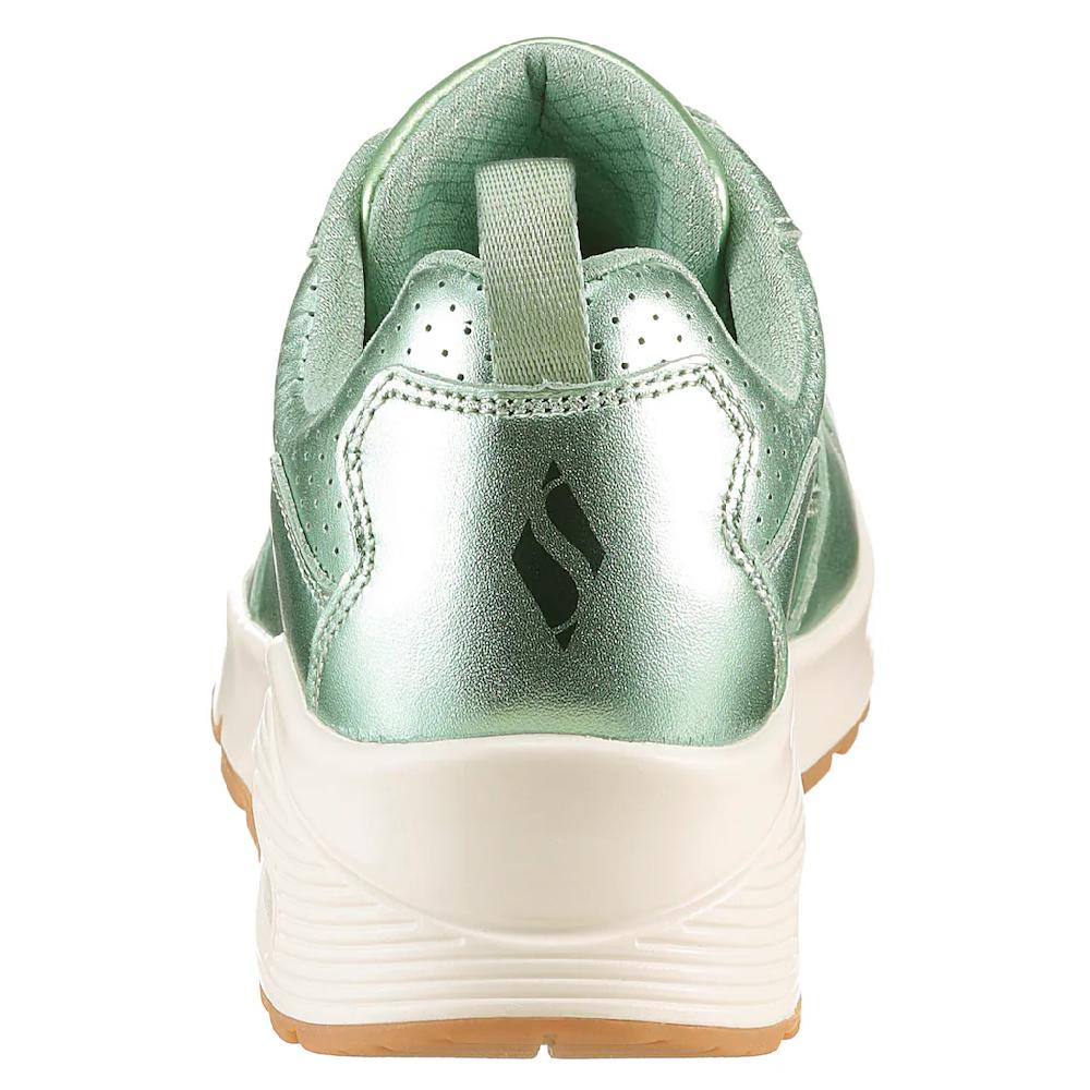 Skechers Sneaker »UNO-METALLIXS« Keilsneaker Plateausneaker Schnürschuh Halbschuh Im Metallic-Look Online Kaufen