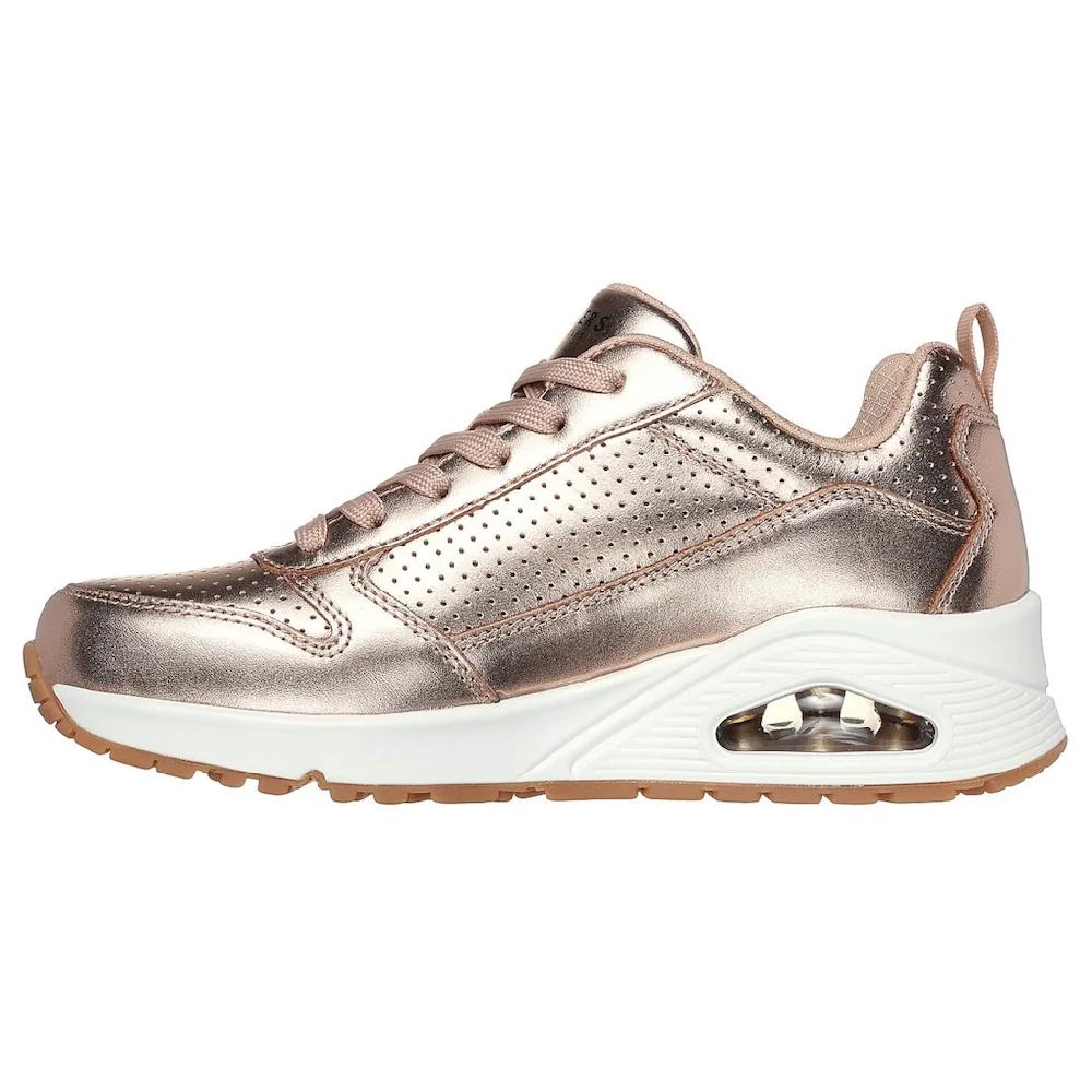 Skechers Sneaker »Uno - Metallixs« Keilsneaker Plateausneaker Schnürschuh Mit Skech-Air ▷ Für