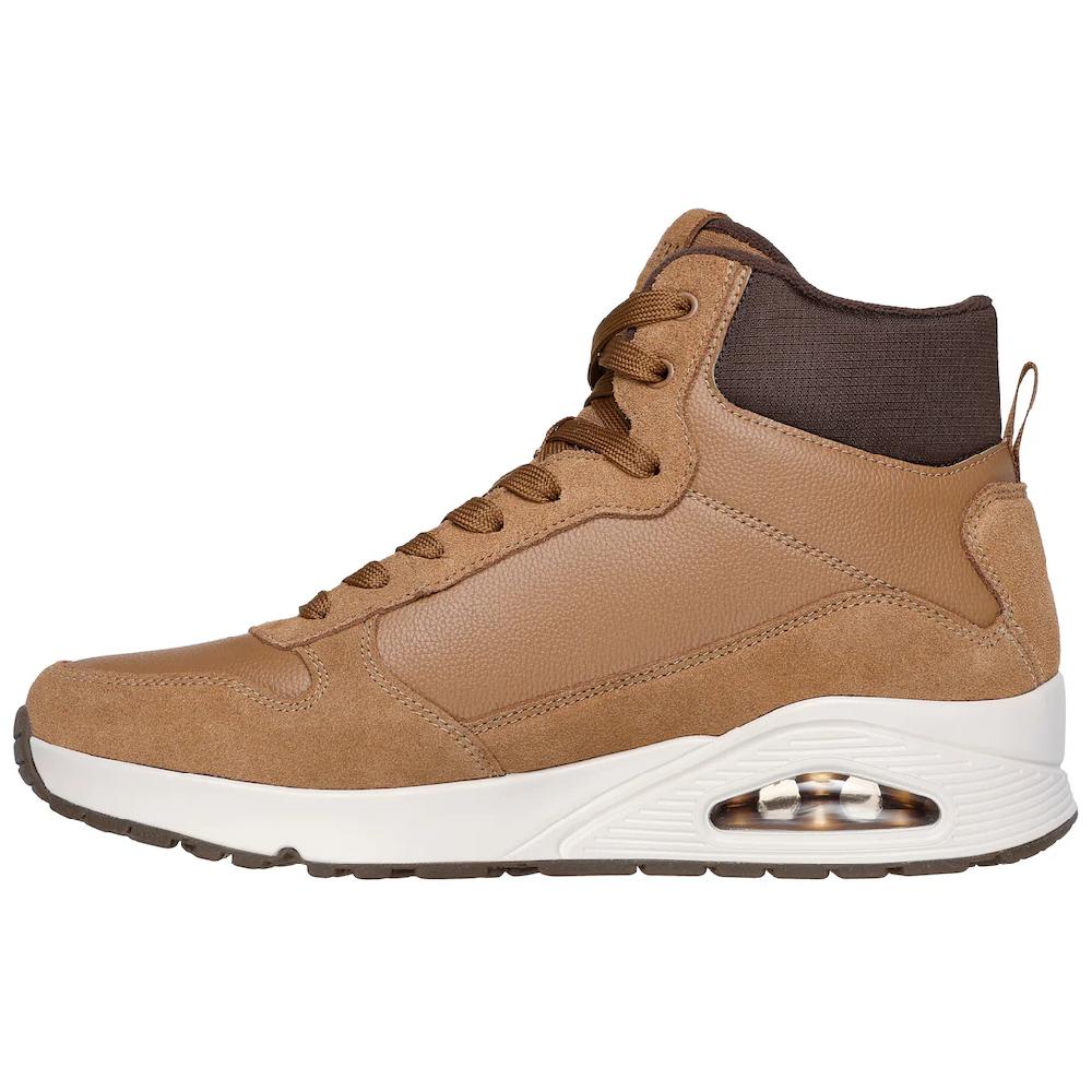 Skechers Sneaker »UNO« Mid Cut Sneaker Schnürboots Mit Gepolstertem Schaftrand Online Kaufen