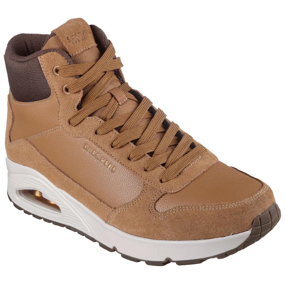 Skechers Sneaker »UNO« Mid Cut Sneaker Schnürboots mit gepolstertem Schaftrand online kaufen