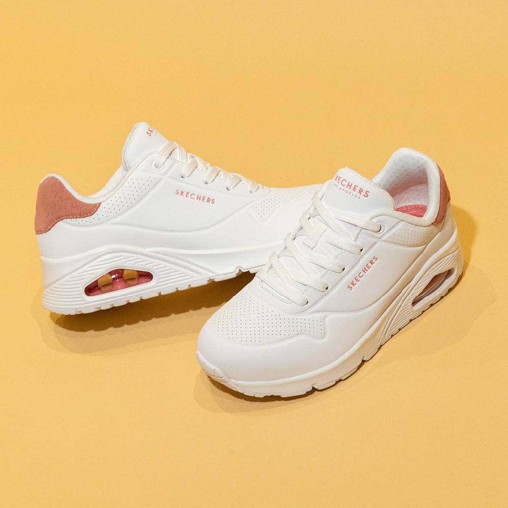 Skechers Sneaker »UNO - POP BACK« Freizeitschuh Halbschuh Schnürschuh Komfortabler Skech-Air Funktion Online Bestellen