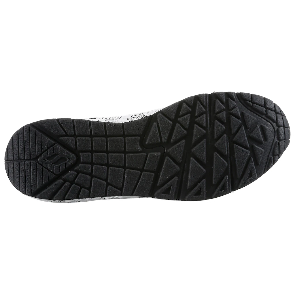 Skechers Sneaker »UNO-PROCESS SKETCH« Mit Coolem Sketchprint Freizeitschuh Halbschuh Schnürschuh Online Bestellen