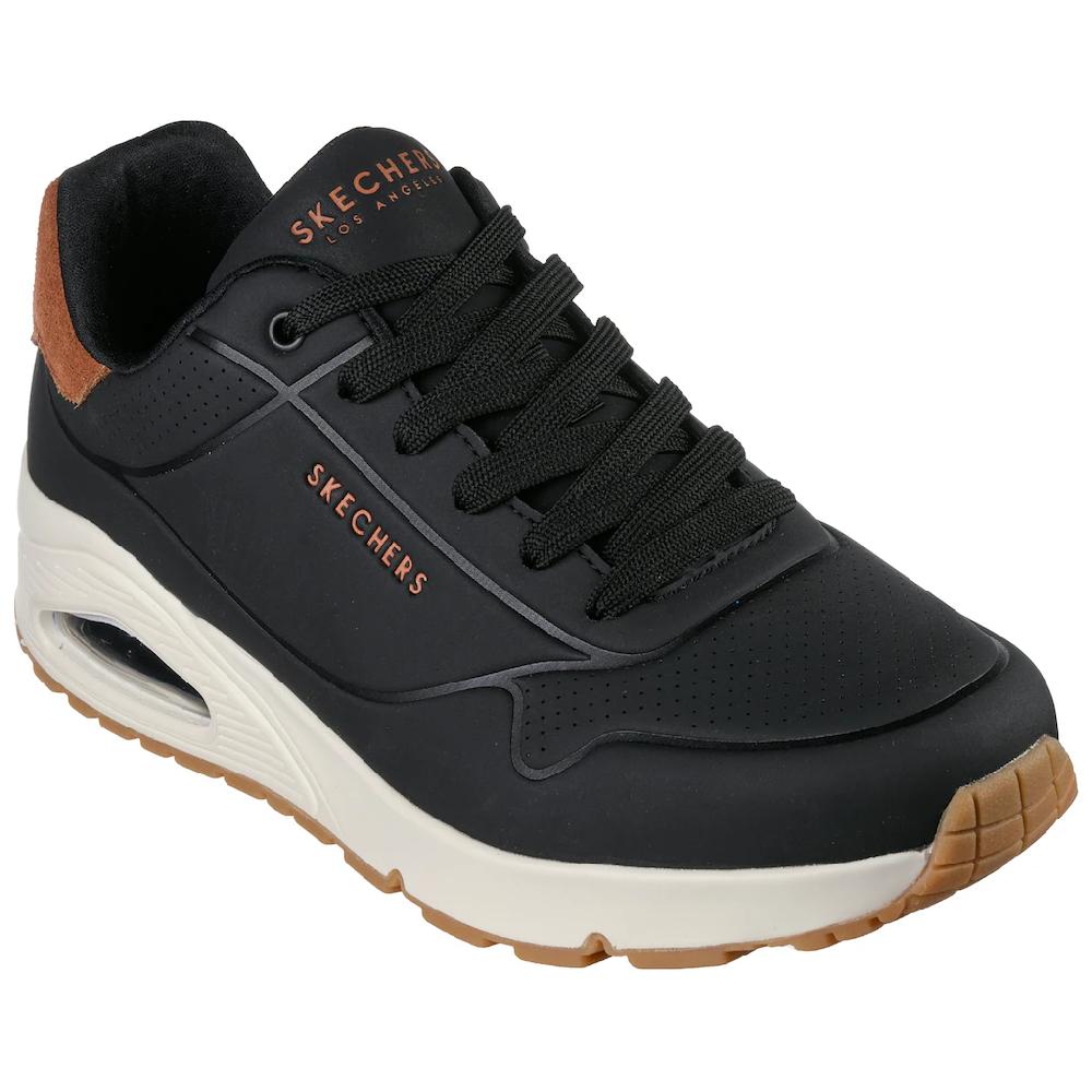 Skechers Sneaker »UNO-SUITED ON AIR« Freizeitschuh Halbschuh Schnürschuh mit modischer Keilsohle online bestellen