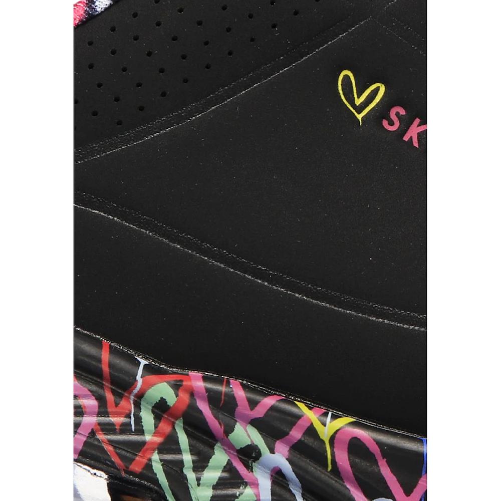 Skechers Wedgesneaker »UNO-LOVING LOVE« Freizeitschuh Halbschuh Schnürschuh Mit Coolem Graffiti-Print Bestellen