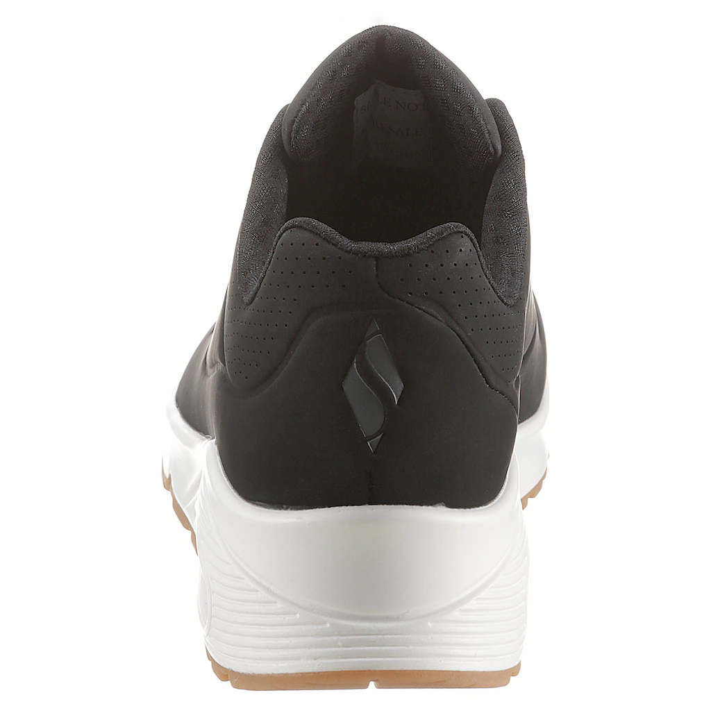 Skechers Wedgesneaker »Uno - Stand On Air« Freizeitschuh Halbschuh Schnürschuh Mit Feiner Perforation Kaufen