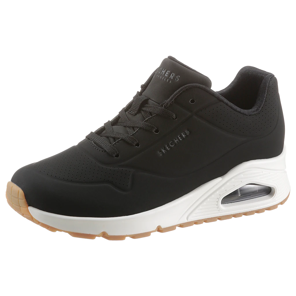Skechers Wedgesneaker »Uno - Stand on Air« Freizeitschuh Halbschuh Schnürschuh mit feiner Perforation kaufen