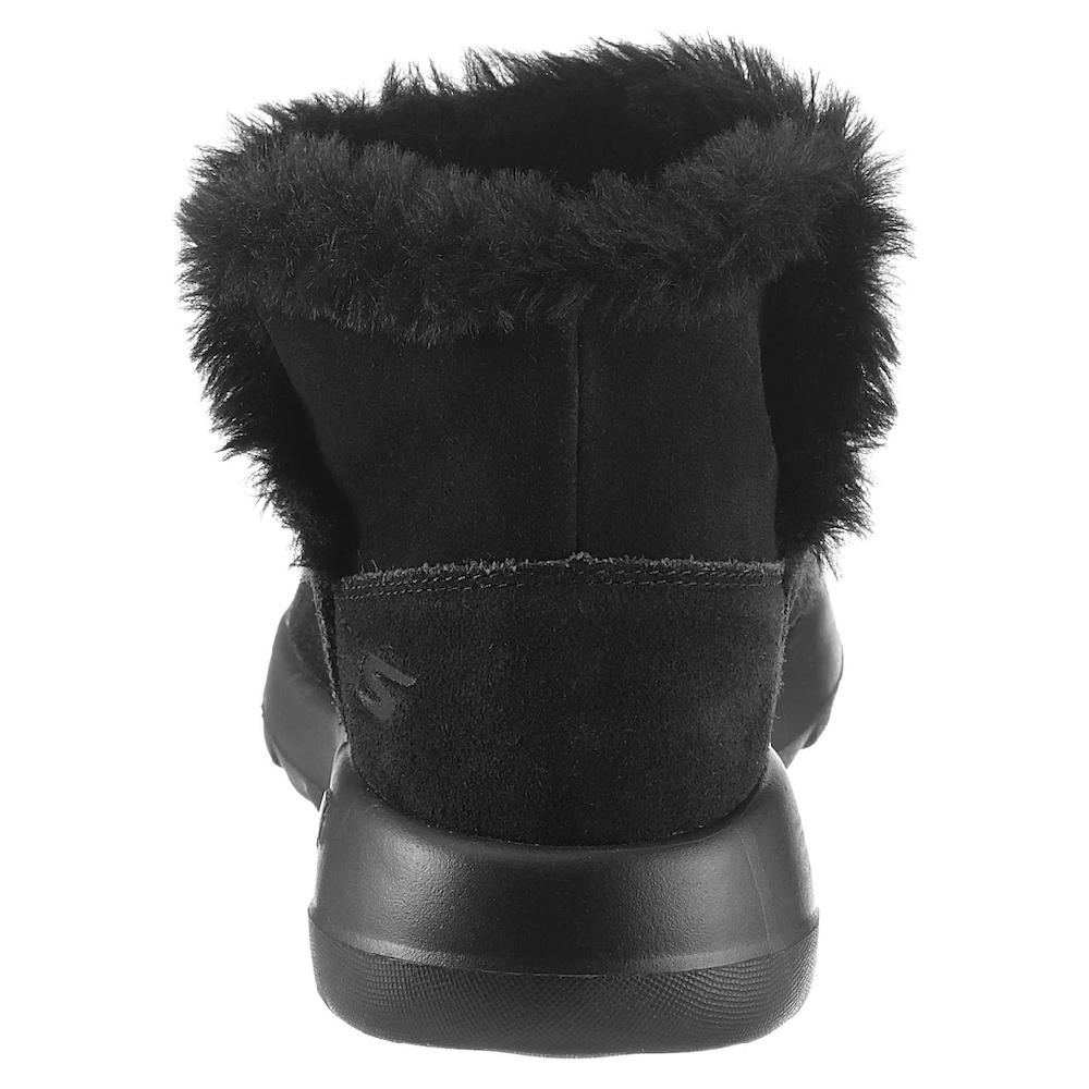 Skechers Winterboots »On The Go Joy - Bundle Up« Snowboots Mit Fellimitat-Besatz