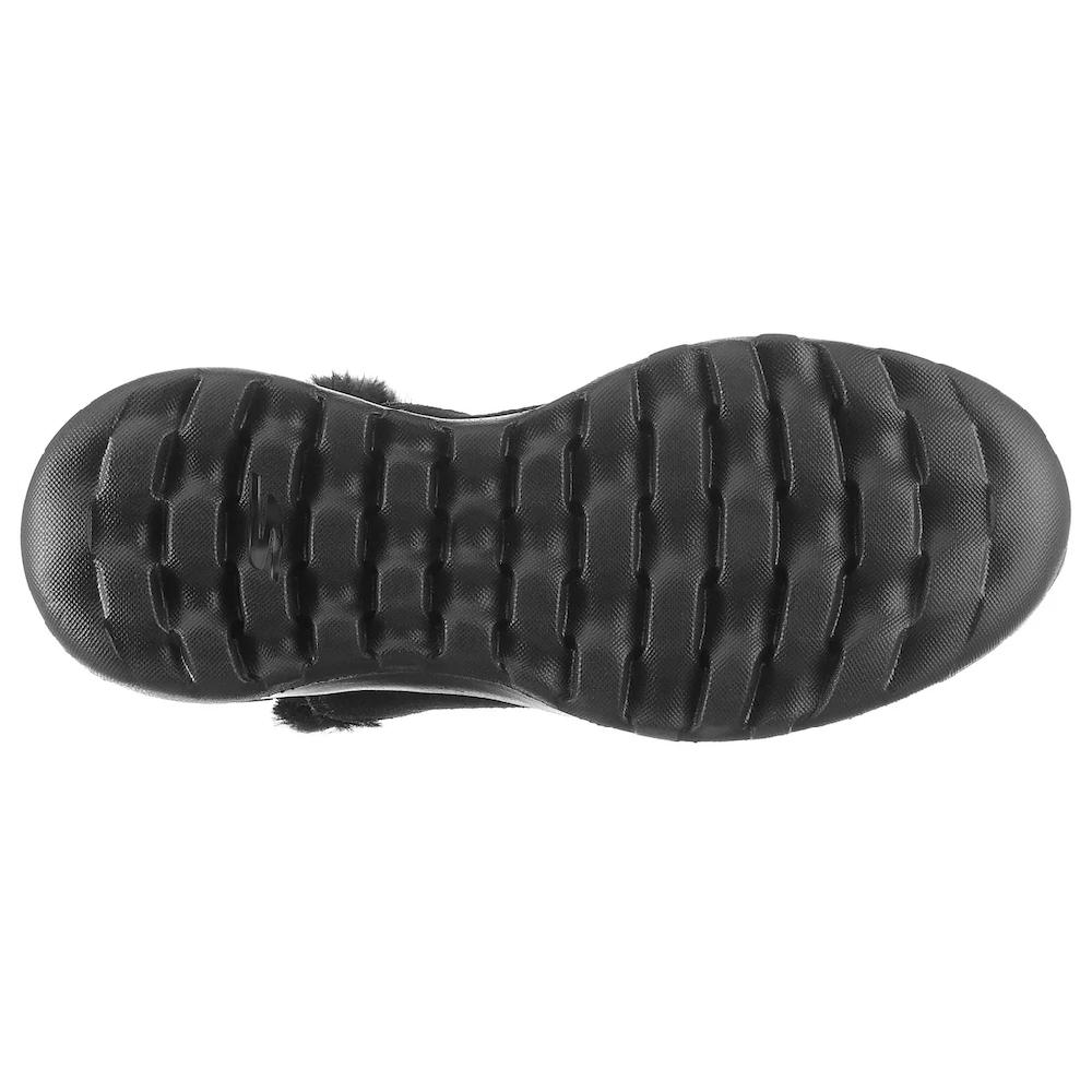 Skechers Winterboots »On The Go Joy - Bundle Up« Snowboots Mit Fellimitat-Besatz