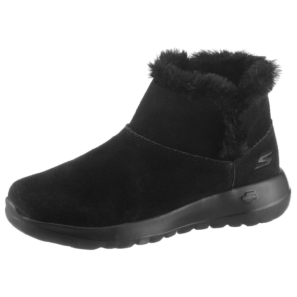 Skechers Winterboots »On the Go Joy - Bundle Up« Snowboots mit Fellimitat-Besatz