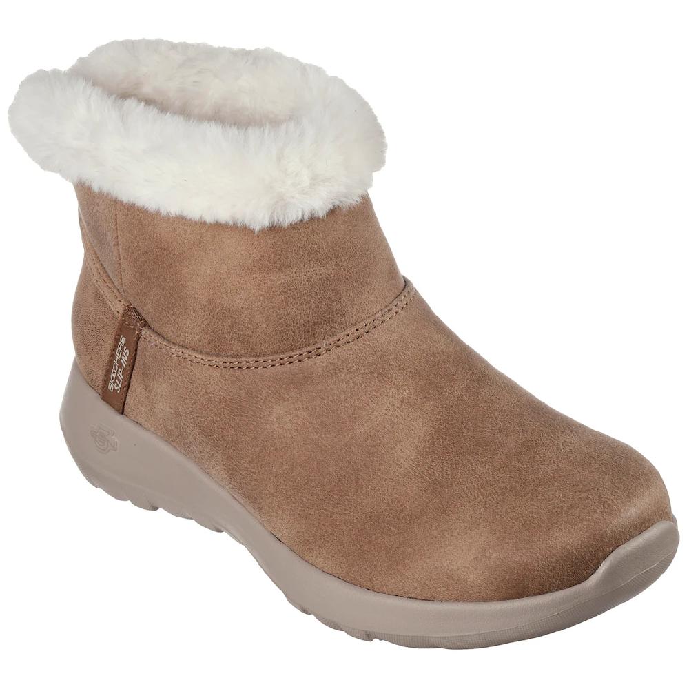 Skechers Winterboots »ON-THE-GO JOY-COZY DREAM« Schlupfstiefel Snowboots Winterschuh mit 5GEN Dämpfung vegan ▷ für