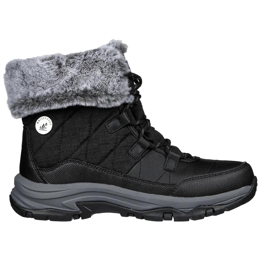 Skechers Winterboots »TREGO-« Snowboots Mit Fellimitat-Besatz