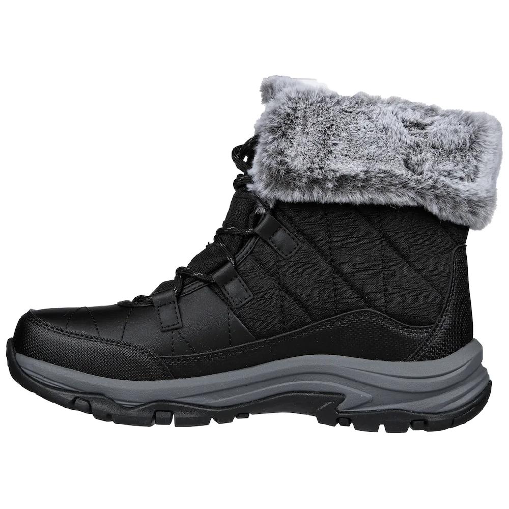 Skechers Winterboots »TREGO-« Snowboots Mit Fellimitat-Besatz