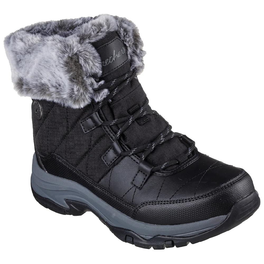 Skechers Winterboots »TREGO-« Snowboots mit Fellimitat-Besatz