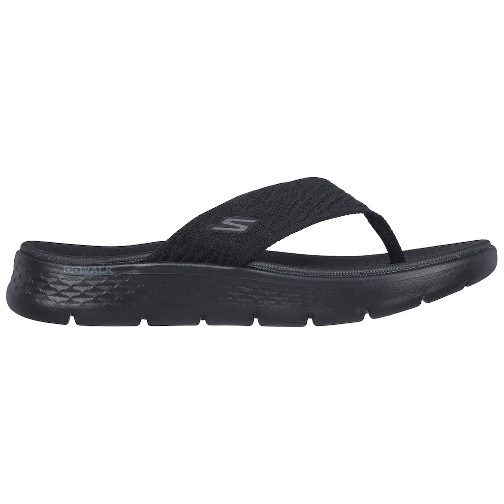 Skechers Zehentrenner »GO WALK FLEX SANDAL-SPLENDOR-X« Sommerschuh Schlappen Poolsildes Mit Goga Mat Footbed ▷ Für
