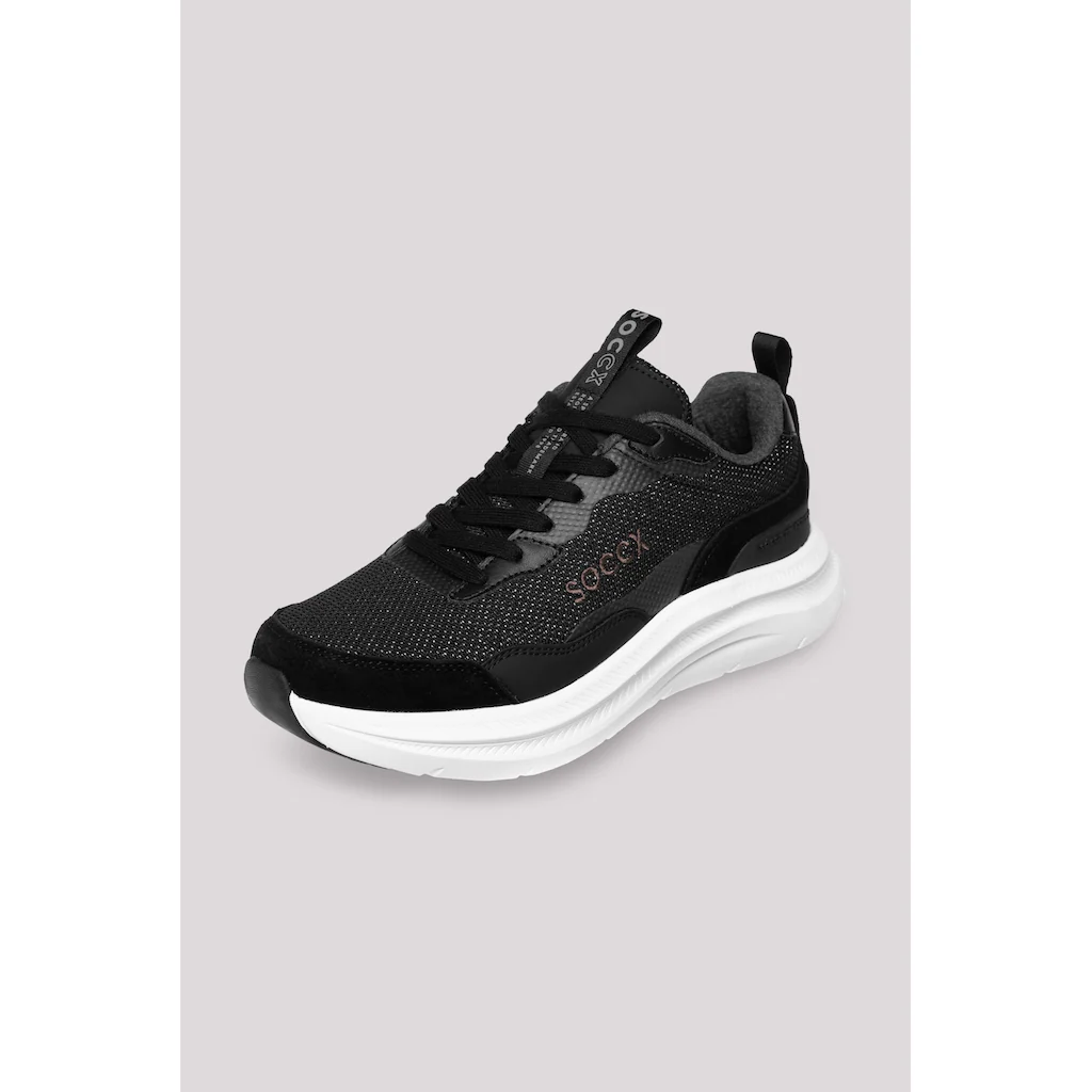 SOCCX Sneaker Mit Fersenstabilisator